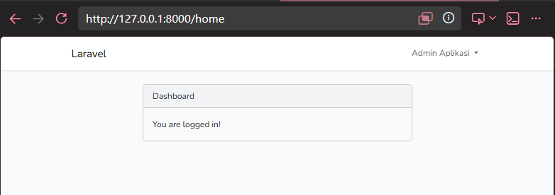login seeder
