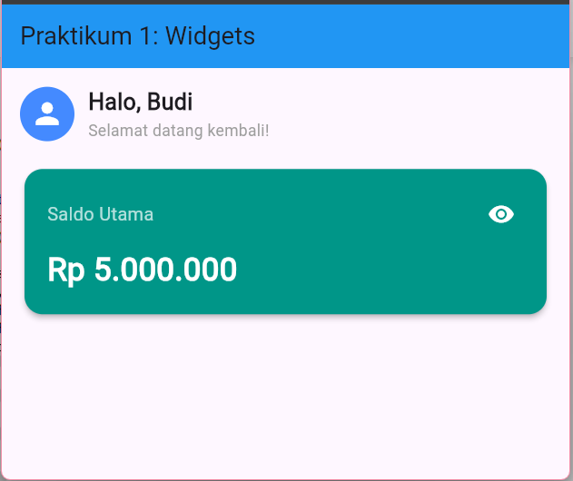 tampilan interaktif