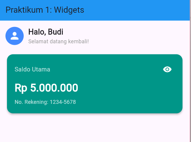 tampilan interaktif