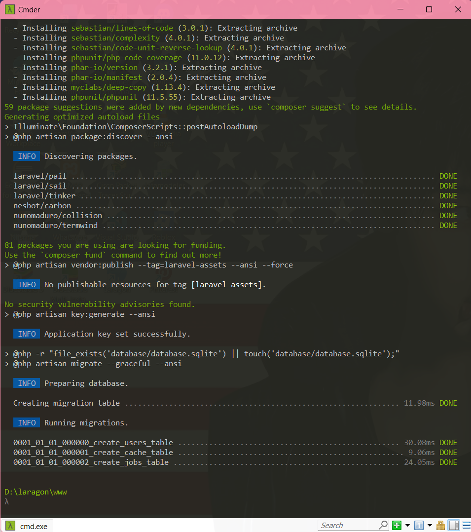 Project Laravel