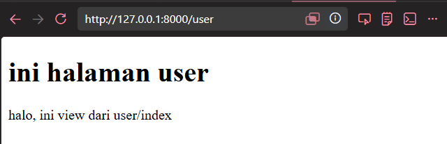 Tampilan HTML