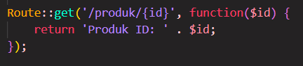 routing parameter