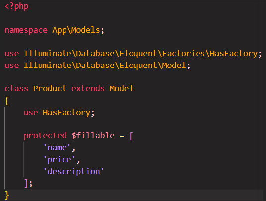 model Product.php