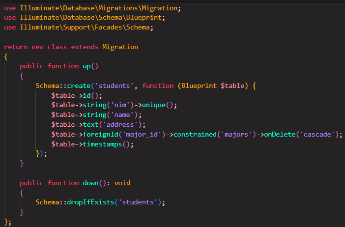 students migration